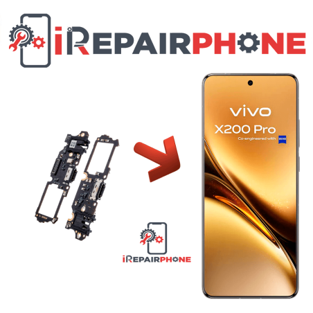 Cambiar Conector de Carga Vivo X200 Pro