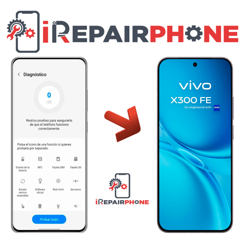 Diagnóstico Vivo X300 FE