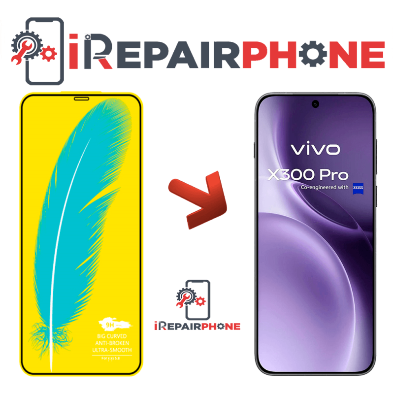 Protector de Cristal Templado Vivo X300 Pro