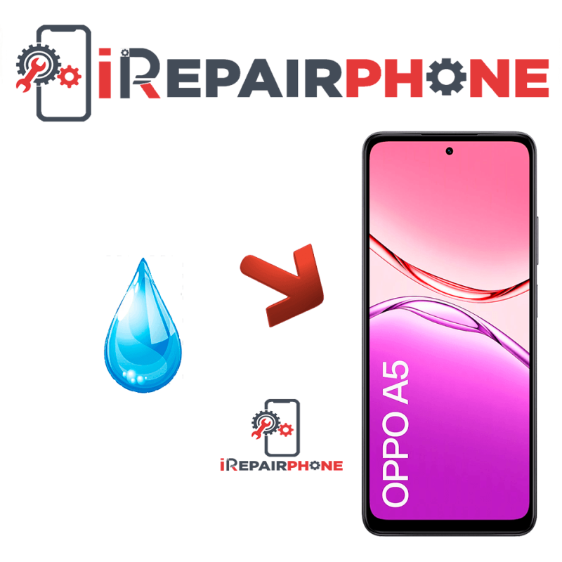 Diagnóstico Oppo A5 Mojado