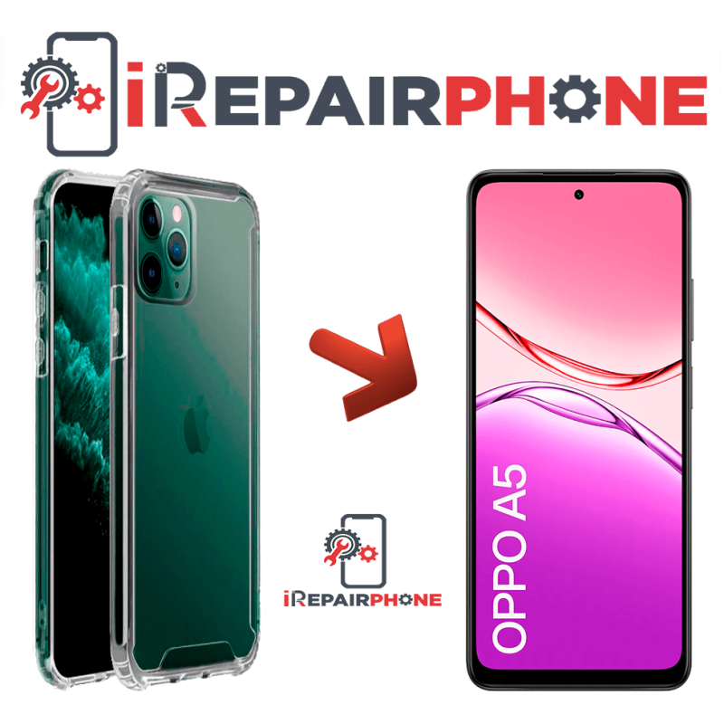 Funda Antigolpes Transparente Oppo A5