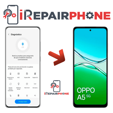 Diagnóstico Oppo A5 5G