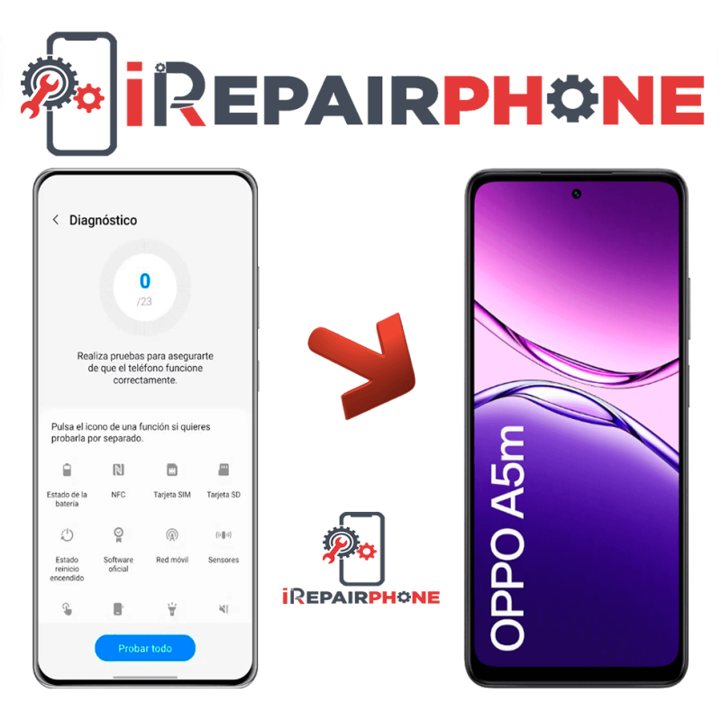 Diagnóstico Oppo A5m
