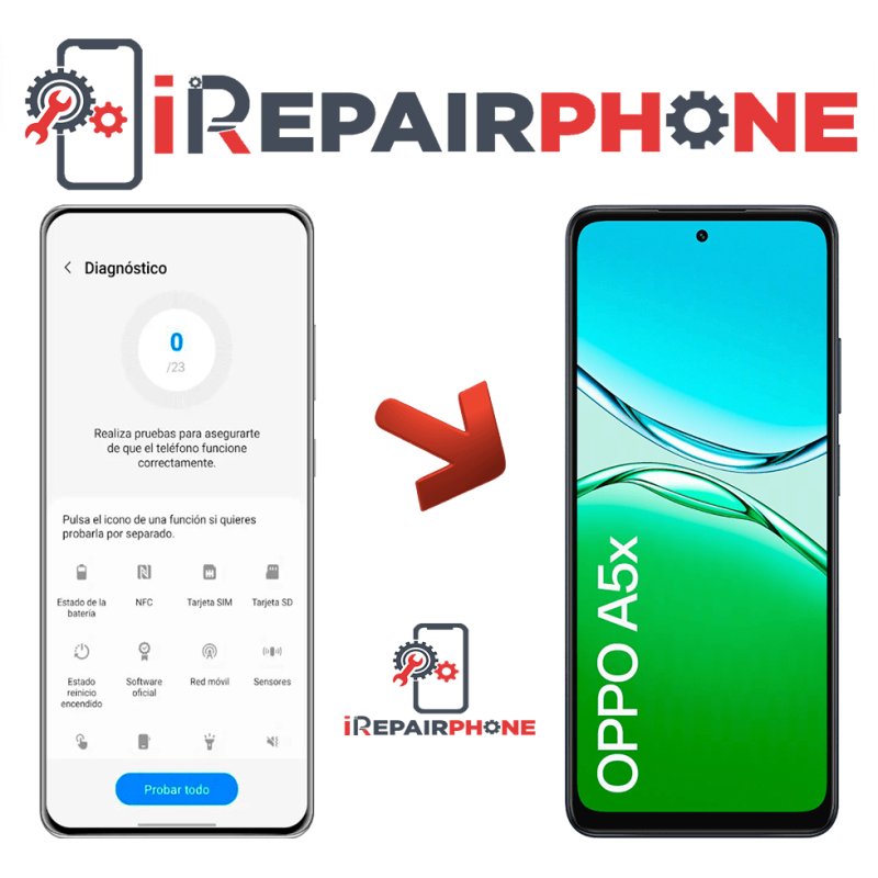 Diagnóstico Oppo A5x