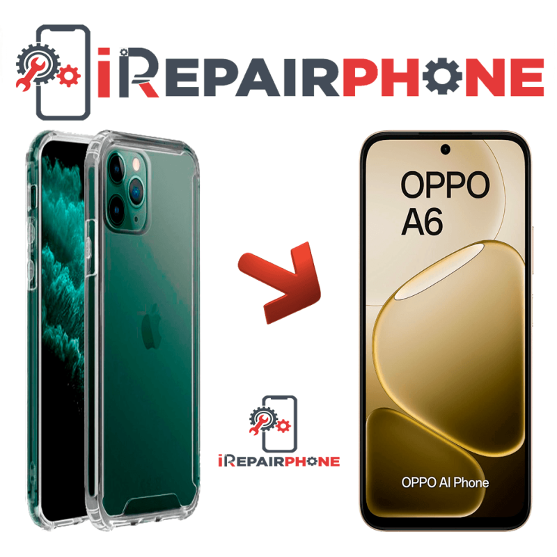 Funda Antigolpes Transparente Oppo A6