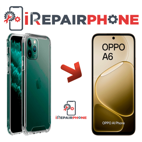 Funda Antigolpes Transparente Oppo A6