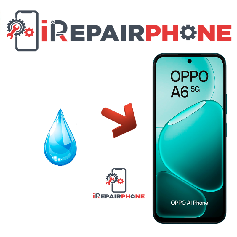 Diagnóstico Oppo A6 5G Mojado