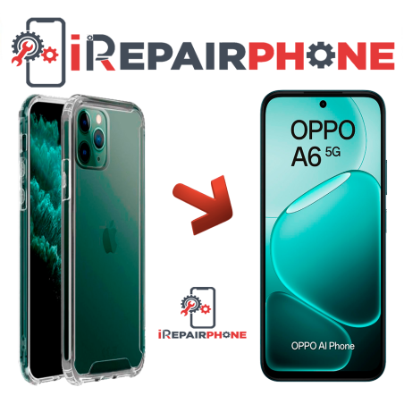 Funda Antigolpes Transparente Oppo A6 5G