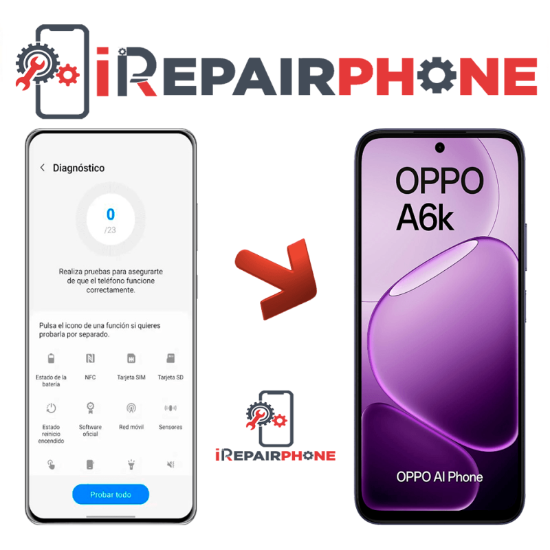 Diagnóstico Oppo A6k