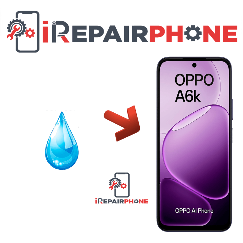 Diagnóstico Oppo A6k Mojado