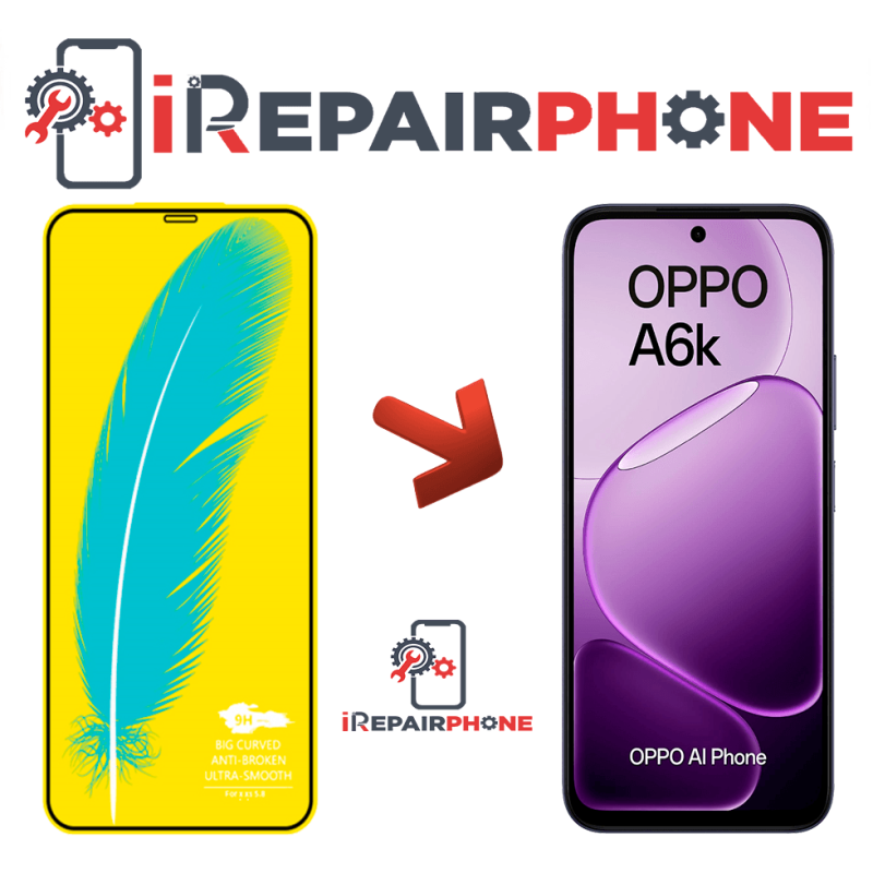 Protector de Cristal Templado Oppo A6k