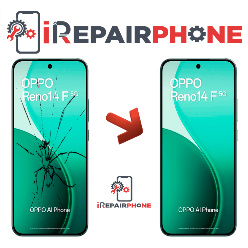 Cambiar Pantalla Con Marco Oppo Reno 14 F 5G