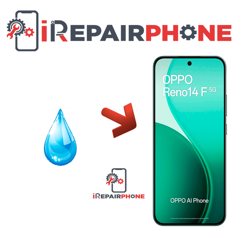 Diagnóstico Oppo Reno 14 F 5G Mojado