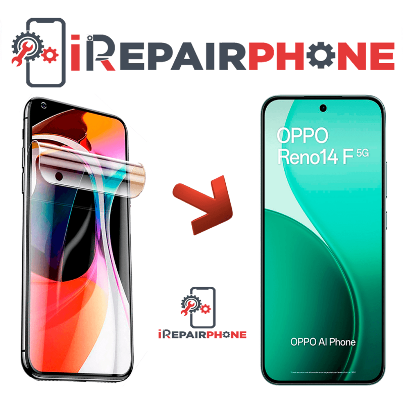 Protector de Pantalla Hidrogel Oppo Reno 14 F 5G