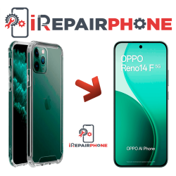 Funda Antigolpes Transparente Oppo Reno 14 F 5G