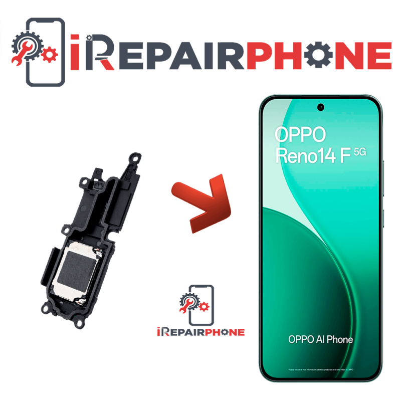 Cambiar Altavoz Oppo Reno 14 F 5G