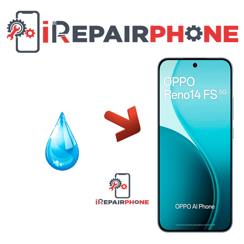 Diagnóstico Oppo Reno 14 FS 5G Mojado