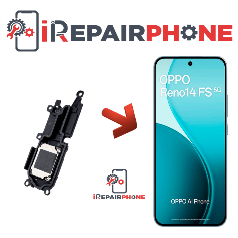 Cambiar Altavoz Oppo Reno 14 FS 5G