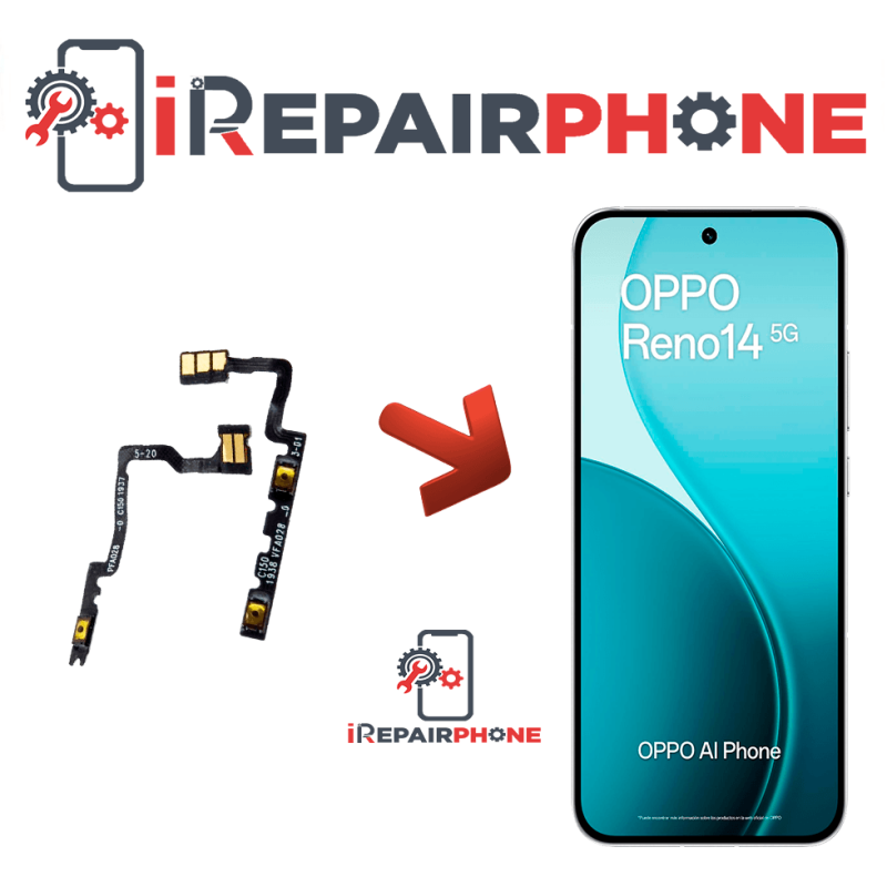 Cambiar Botón Encendido Oppo Reno 14 5G