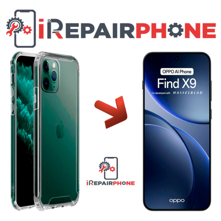 Funda Antigolpes Transparente Oppo Find X9
