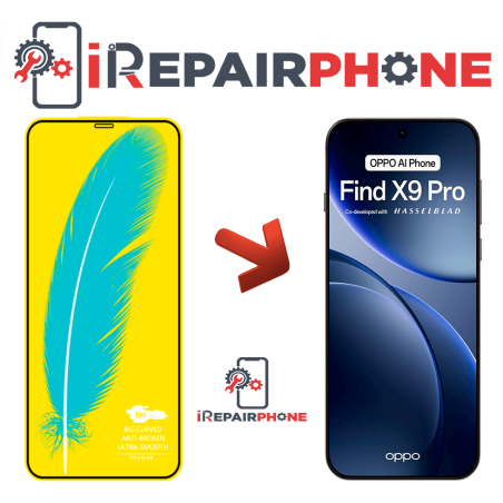 Protector de Cristal Templado Oppo Find X9 Pro