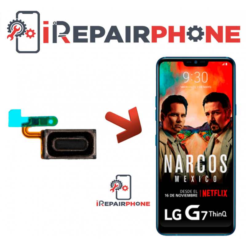 Cambiar Auricular de llamada LG G7