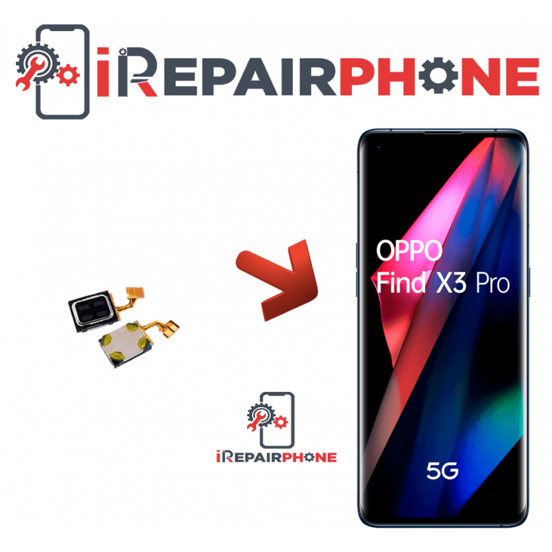 Cambiar Auricular de llamada Oppo Find X3 Pro