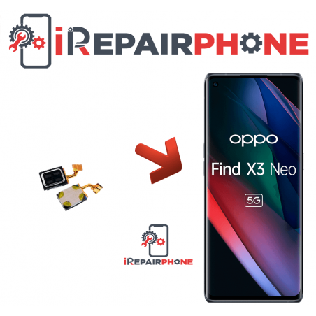 Cambiar Auricular de llamada Oppo Find X3 Neo