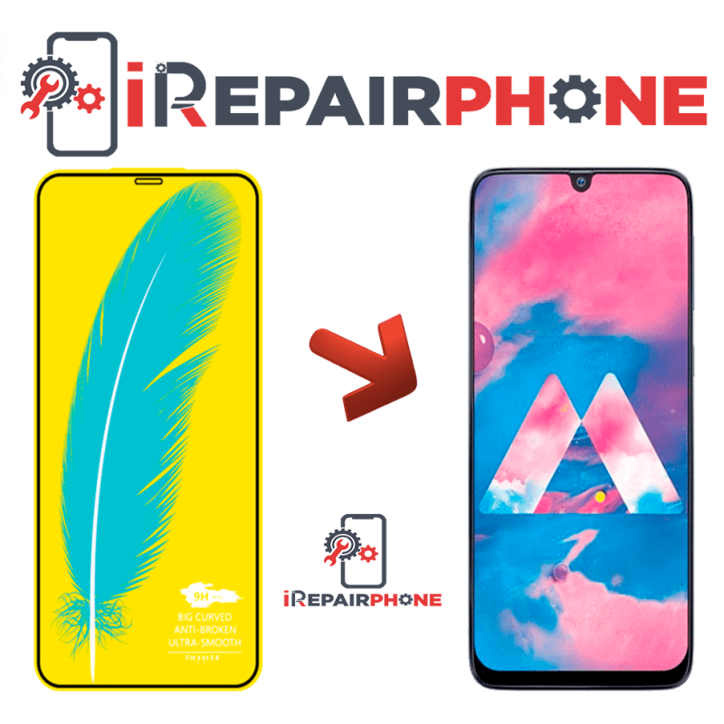Protector de cristal templado Samsung Galaxy M30 Protector de cristal templado Samsung Galaxy M30