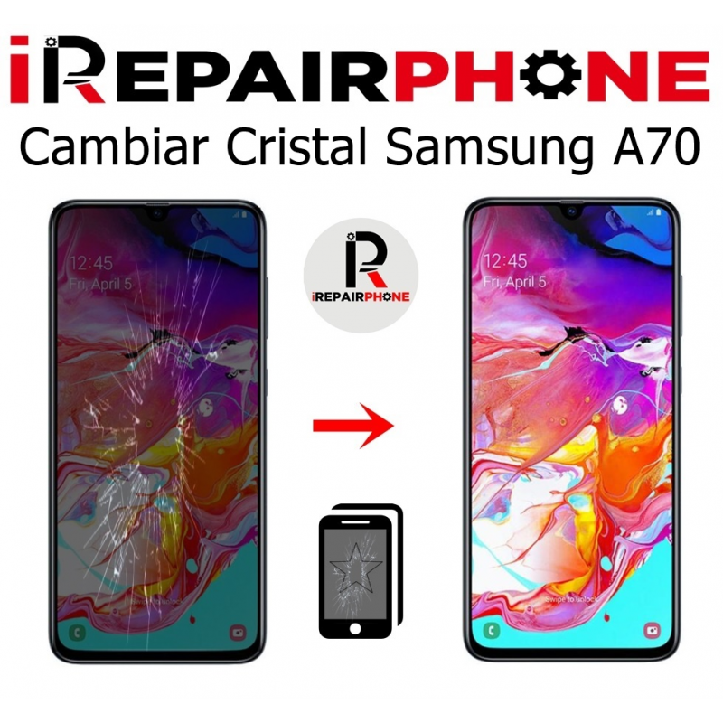 Cambiar Cristal Samsung Galaxy A70 SM-A705F