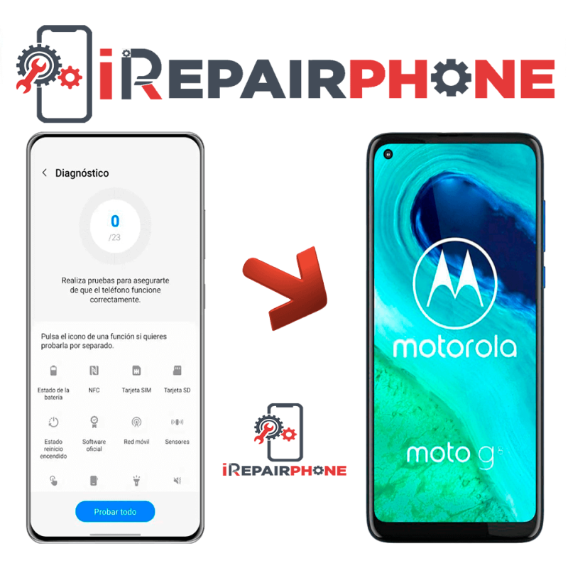 Diagnóstico Motorola Moto G8