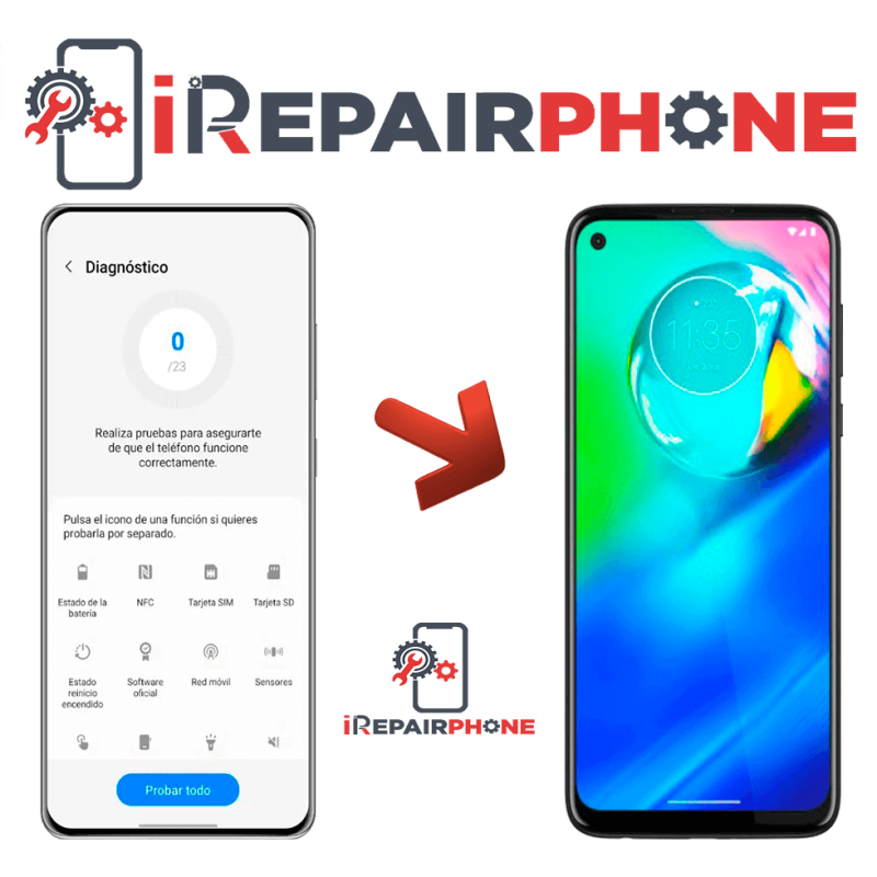 Diagnóstico Motorola Moto G8 Power