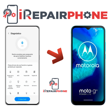Diagnóstico Motorola Moto G8 Power Lite