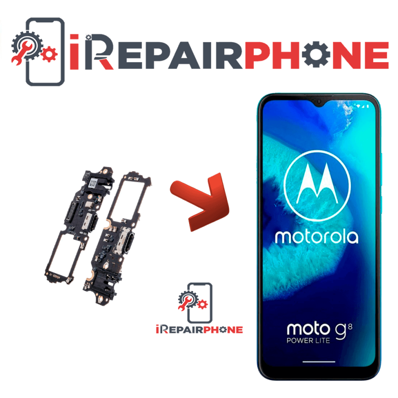 Cambiar Conector de Carga Motorola Moto G8 Power Lite
