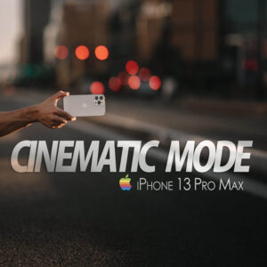 Grabar videos en modo cinemático iphone 13 pro max