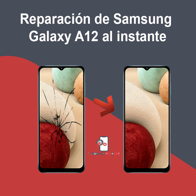 Reparación de Samsung Galaxy A12 al instante