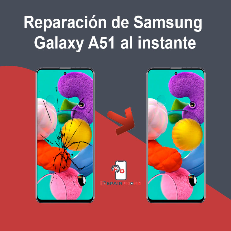 Reparación de Samsung Galaxy A51 al instante