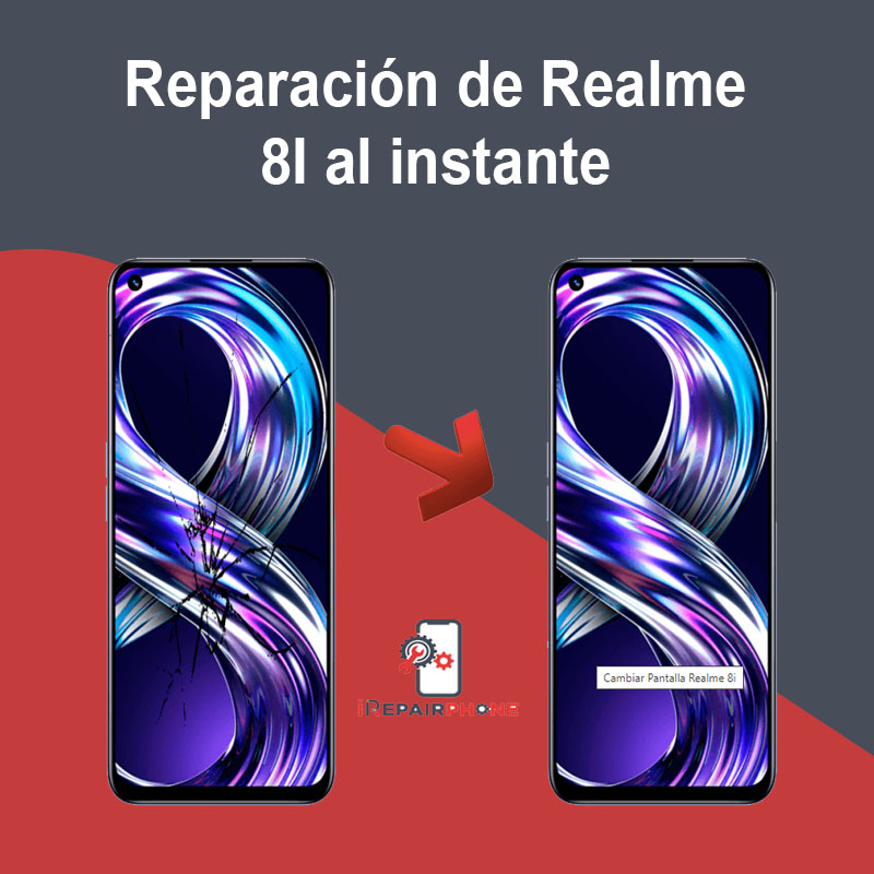 Reparación de Xiaomi Realme 8I al instante